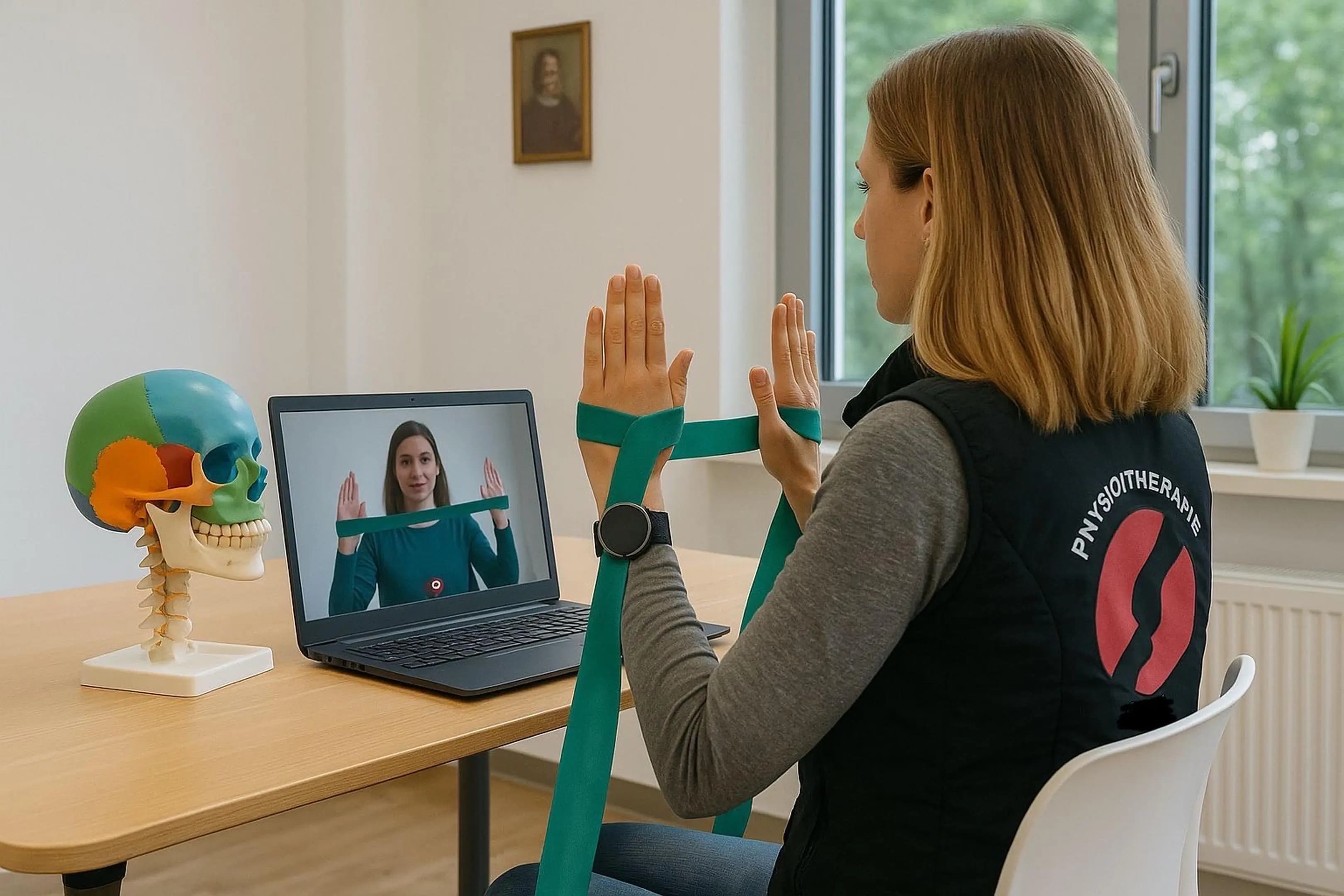 Advanced physiotherapy technology with digital monitoring system